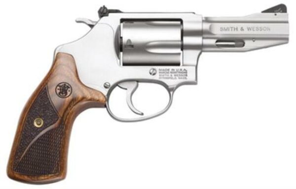 Smith & Wesson 60 Pro Series 357 Magnum/.38 +P 3" Barrel Matte SS Laminate Wood Grip