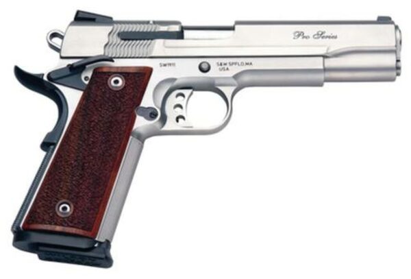 Smith & Wesson 1911 9mm, Matte Silver, 5" Barrel, 10rd