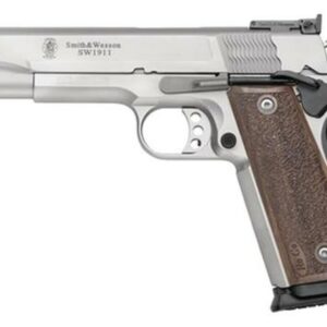 Smith & Wesson 1911 PRO 9MM 5" Barrel Adjustable Sites SS Finish
