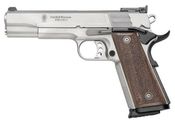 Smith & Wesson 1911 PRO 9MM 5" Barrel Adjustable Sites SS Finish