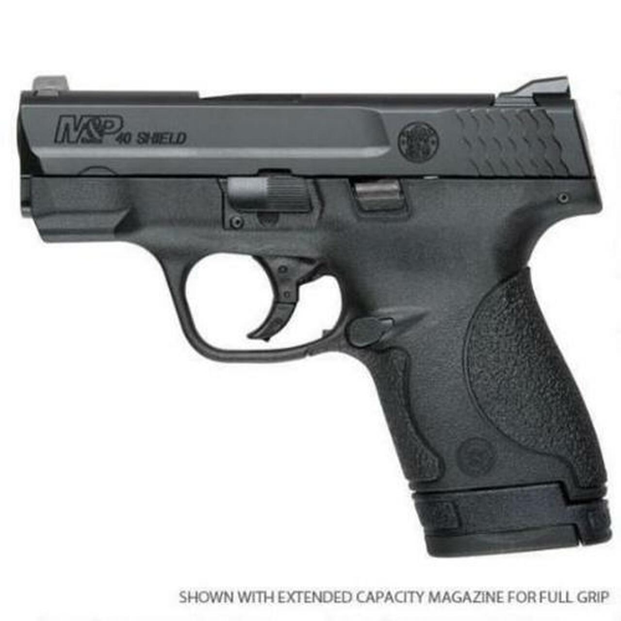 Smith & Wesson M&P Shield 9mm 3.1" Barrel One 7rd and One 8rd Mag Pull MA Compliant