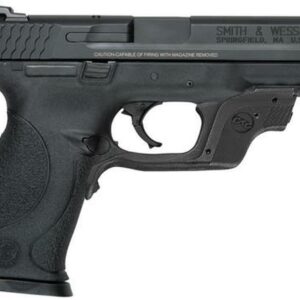 Smith & Wesson M&P40, 4.25", 15rd, Crimson Trace Green Laserguard