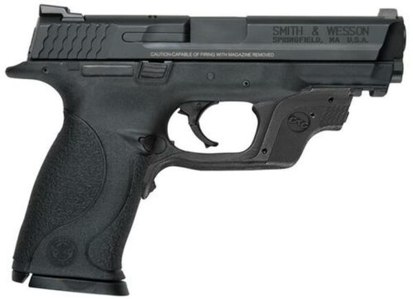 Smith & Wesson M&P40, 4.25", 15rd, Crimson Trace Green Laserguard