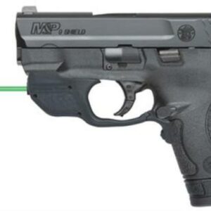 Smith & Wesson M&P 9 Shield, Crimson Trace Double 9mm 3.1" 7rd/8+1 Black Poly Grips
