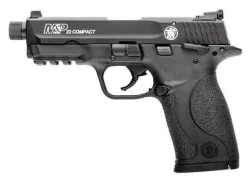 Smith & Wesson RENTAL M&P22 22 LR, 3.6" Threaded Barrel, Black, 10rd - Firearm | The Gun Shop