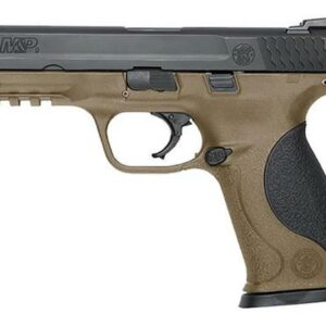 Smith & Wesson M&P 9 Double 9mm 4.3" Barrel, Black Polymer Grips Flat Dark Earth, 17rd