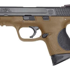 Smith & Wesson M&P Compact .40 SW, 3.5" Barrel, Ambi Slide stop Flat Dark Earth, Polymer Frame, 8rd