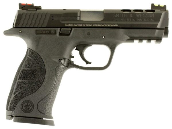 Smith & Wesson M&P 9 Perfromance Center 4.25" Ported Barrel H-Viz Fiber Optic Sights 17rd Mag
