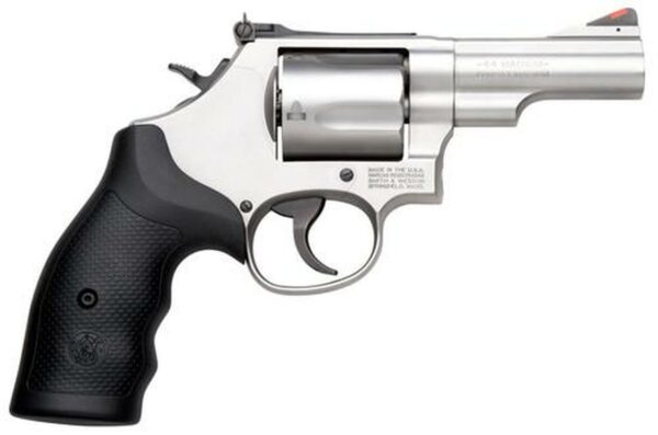 Smith & Wesson 69 .44 Magnum, 2.75" Barrel Stainless Finish, Rubber Grips, Adjustable Sights, 5 Rounds