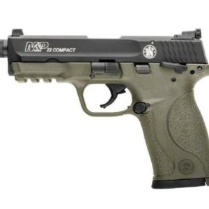 Smith & Wesson M&P Compact 22LR 3.5" Threaded Barrel Flat Dark Earth Frame 10rd Mag