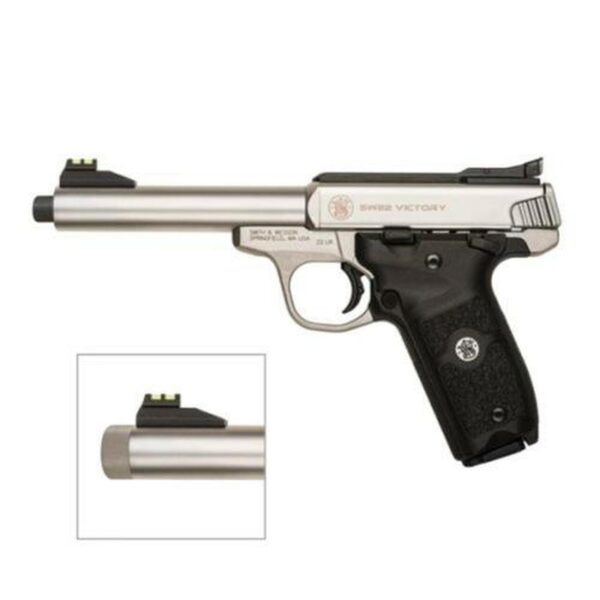 Smith & Wesson SW22 Victory 22LR, 5.5" Threaded Barrel, 10rd