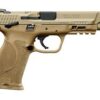 Smith & Wesson M&P M2.0, 9mm, 5" Barrel Flat Dark Earth 17rd Mag, Safety