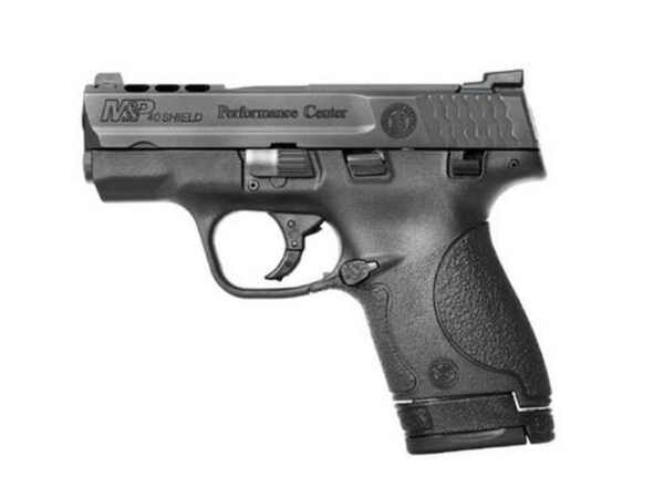 Smith & Wesson M&P40 Shield Performance Center, .40 S&W, 3.1" Ported Barrel, 6/7rd, Black
