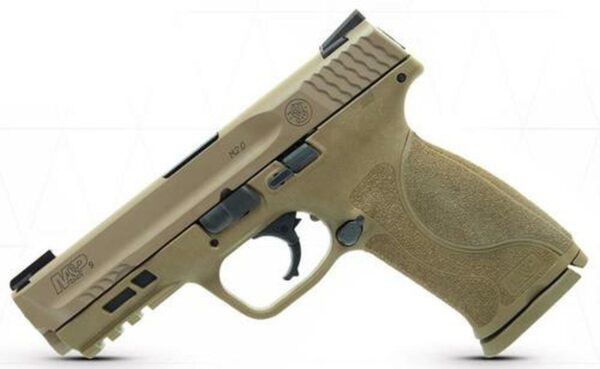 Smith & Wesson M&P M2.0, 9mm, 4.25", 17rd, Flat Dark Earth, Truglo TFX Sights