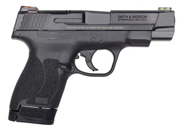 Smith & Wesson M&P Shield M2.0 Performance Center 9mm, 4", 7rd/8rd, Black