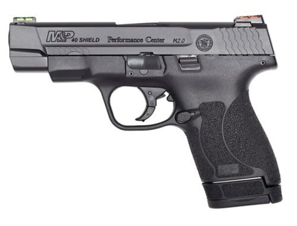 Smith & Wesson M&P Shield M2.0 Performance Center 40 Smith & Wesson, 4", 6rd/7rd, Black