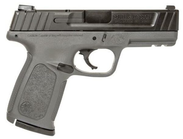Smith & Wesson SD40, .40 S&W, 4", 14rd, Black/Gray Polymer Grip Black Armornite Stainless Steel