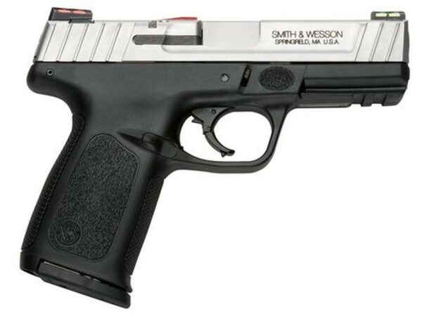 Smith & Wesson SD9 VE CA 9mm 4" Barrel Two-Tone Hi-Viz Sights Mag Safety 10rd Mag - CA Compliant