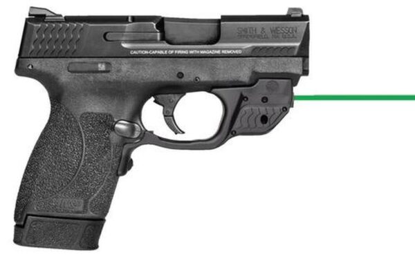 Smith & Wesson M&P Shield Double 45 ACP 3.3" Barrel, Black Polymer/Crimson Trace, 6/7rd Mags