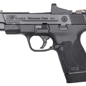 Smith & Wesson Shield M2.0 Performance Center 45 ACP, 4" 6rd/7rd, Black