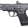 Smith & Wesson M&P Shield M2.0 Performance Center, 4" Barrel, Red Dot, Black, Stainless Slide, 6rd 7rd