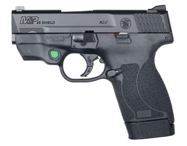 Smith & Wesson M&P45 Shield M2.0, 45 ACP, 3.3" Barrel, Green Crimson Trace Laser
