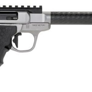Smith & Wesson SW22 Performance Center Victory Target 22LR, Single 6" Carbon Fiber, Black Polymer Grip Stainless Steel, 10rd