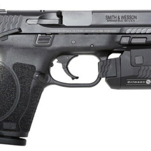 Smith & Wesson M&P M2.0 Compact, 9mm, 4", 15rd, Crimson Trace Rail Master, Black
