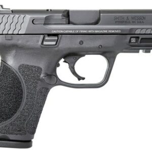 Smith & Wesson M&P M2.0 Compact, 9mm, 4" Barrel, 10rd, No Manual Safety, Black