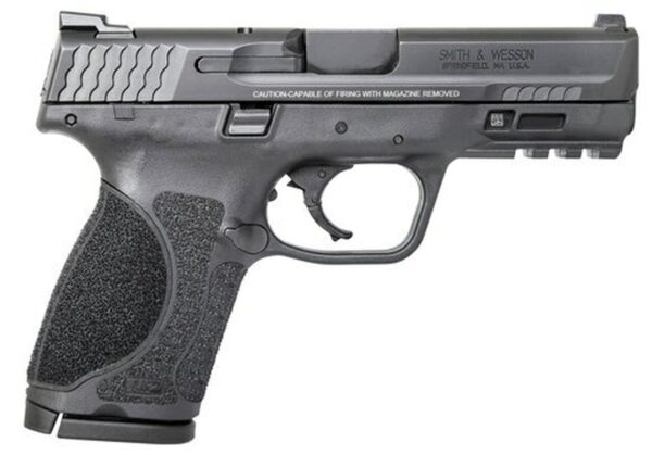 Smith & Wesson M&P M2.0 Compact, 9mm, 4" Barrel, 10rd, No Manual Safety, Black