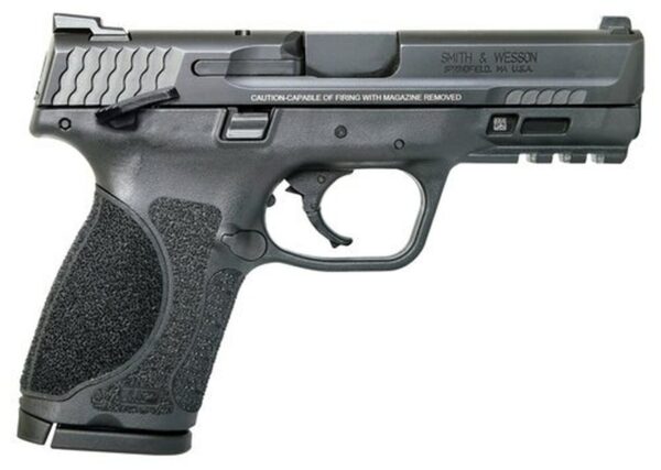 Smith & Wesson M&P M2.0 Compact, 9mm, 4" Barrel, 10rd, Black