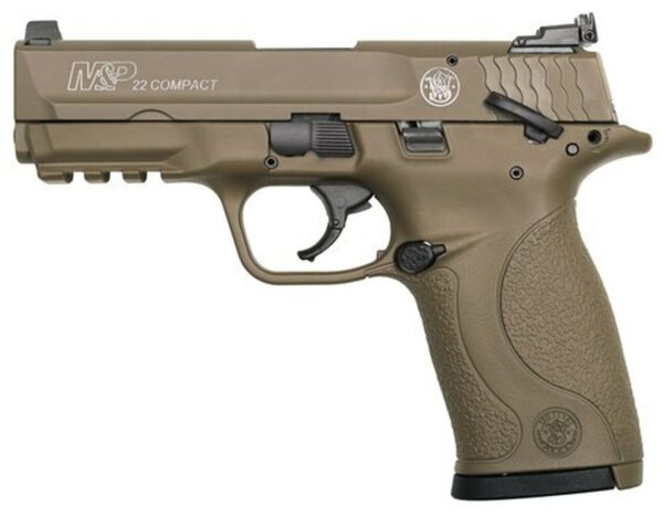 Smith & Wesson M&P 22 Compact 22 LR, 3.6", 10rd, Flat Dark Earth