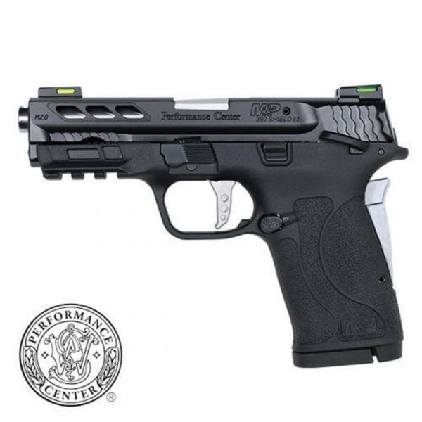 Smith & Wesson M&P Shield EZ M2.0 Performance Center 380 ACP, Silver Ported Barrel