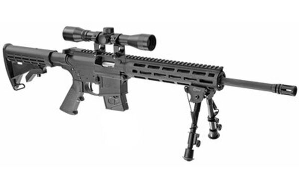 Smith & Wesson M&P15-22 Sport II 22 LR, 16.5" Barrel, Collapsible, 4X32 Scope, Caldwell XLA Bipod, M-Lok, 10rd