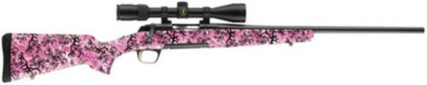 Browning X-Bolt Micro Bolt 308 Win 20" Barrel, BuckThorn Pink Stock Blued, 4rd