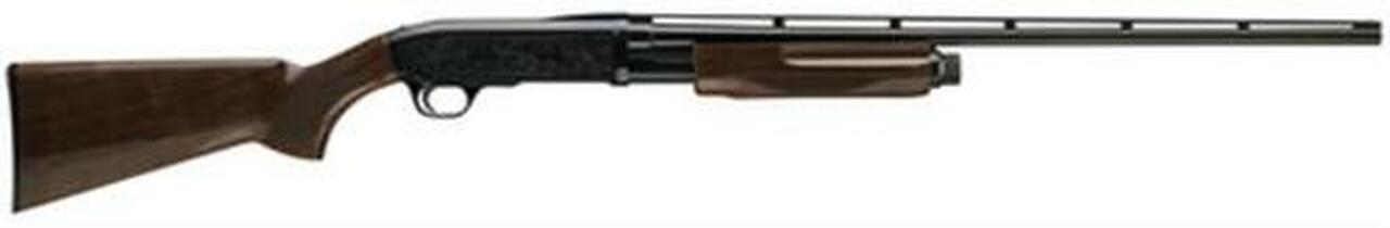 Browning BPS Medallion 12 Ga 28" Vent Rib Barrel with Gloss Blue Finish 3" Chamber Grade II/III Black Walnut Stock