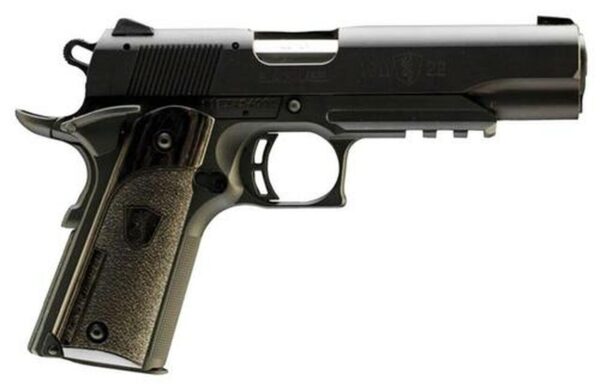 Browning 1911-22 A1 Black Label Laminate 22LR 4.25" Barrel, Rail Black, 10rd