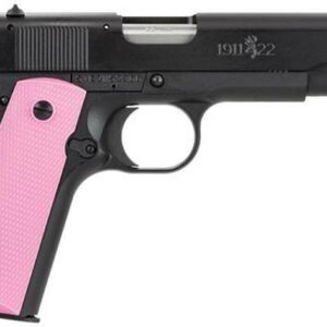 Browning 1911-22 Black/Pink Composite 22LR 4.25" Barrel, Pink Synthetic Grips, 10rd