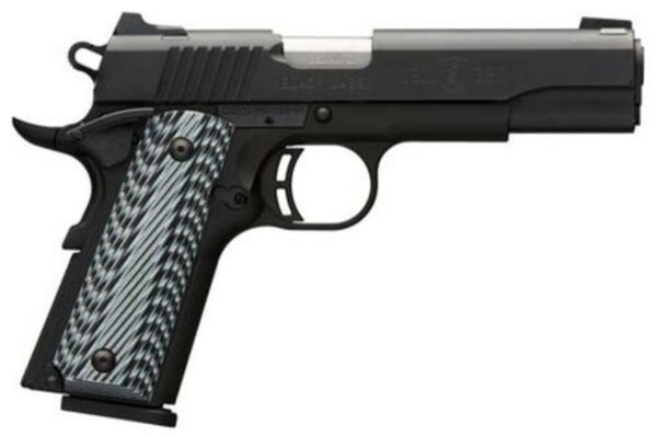 Browning Black Label Pro 1911, .380 ACP, 4.25", 8rd, G10 Grips