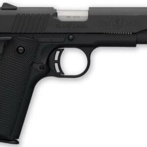 Browning Black Label Pistol, .380 ACP, 4.25", Composite Grips, Matte Black, 8rd