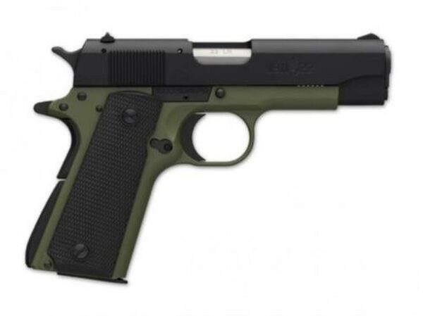Browning 1911-22 A1- OD S 22LR 4.3" Barrel OD Green 10 Rd Mag