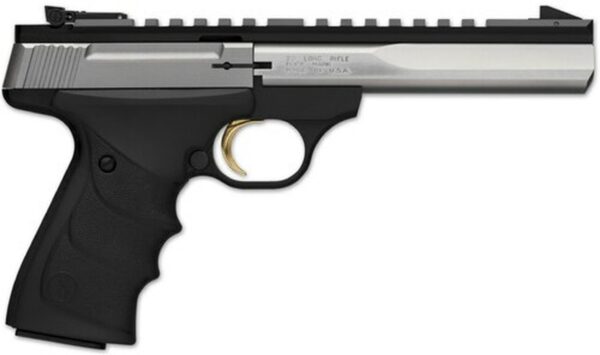 Browning Buck Mark Contour Stainless 22LR 7" Barrel, 10 Rd Mag