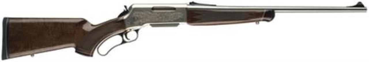 Browning BLR White Gold Medallion.243 Winchester 20" Polished Stainless Steel Barrel Adjustable Sights Grade IV/V Walnut Stock with Gloss Finish
