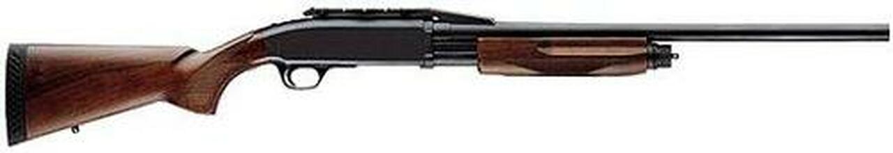 Browning BPS Pump 12GA 22" 3" Walnut, Satin Blued Finish