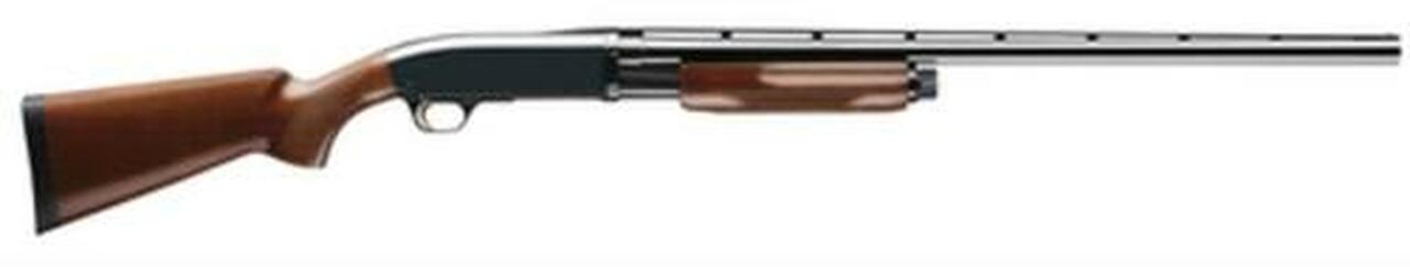 Browning BPS Pump 12 ga 26" 3" Satin Walnut Blue Finish