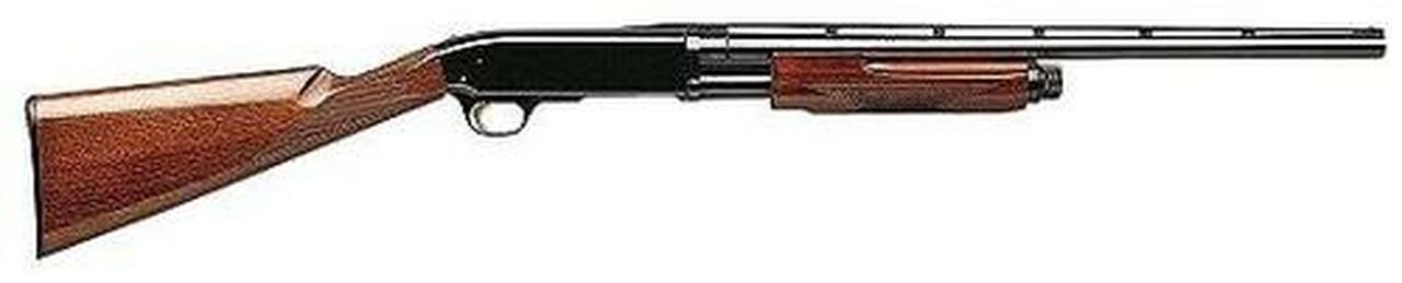 Browning BPS Pump 12 ga 22" 3" Satin Walnut Blue Finish