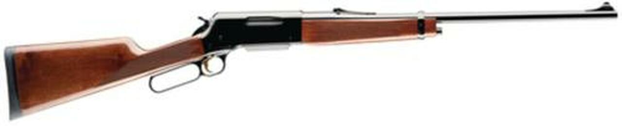 Browning BLR Lightweight 81 243 Win 20" Barrel, Gloss Amer Walnut Stock Blued, 4rd