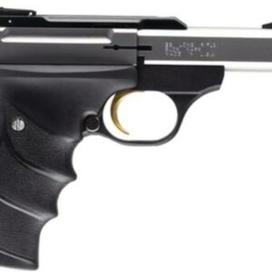 Browning 22LR Buck Mark Standard, Stainless Steel Finish & Ultragrip RX Grips