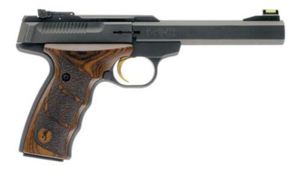Browning Buck Mark Plus UDX, CA Legal, 22LR 5.5" Barrel, Synthetic Walnut Grip Blued, 10rd