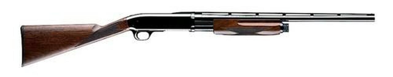 Browning BPS Pump 16 ga 24" 2.75" Satin Walnut Blue Finish